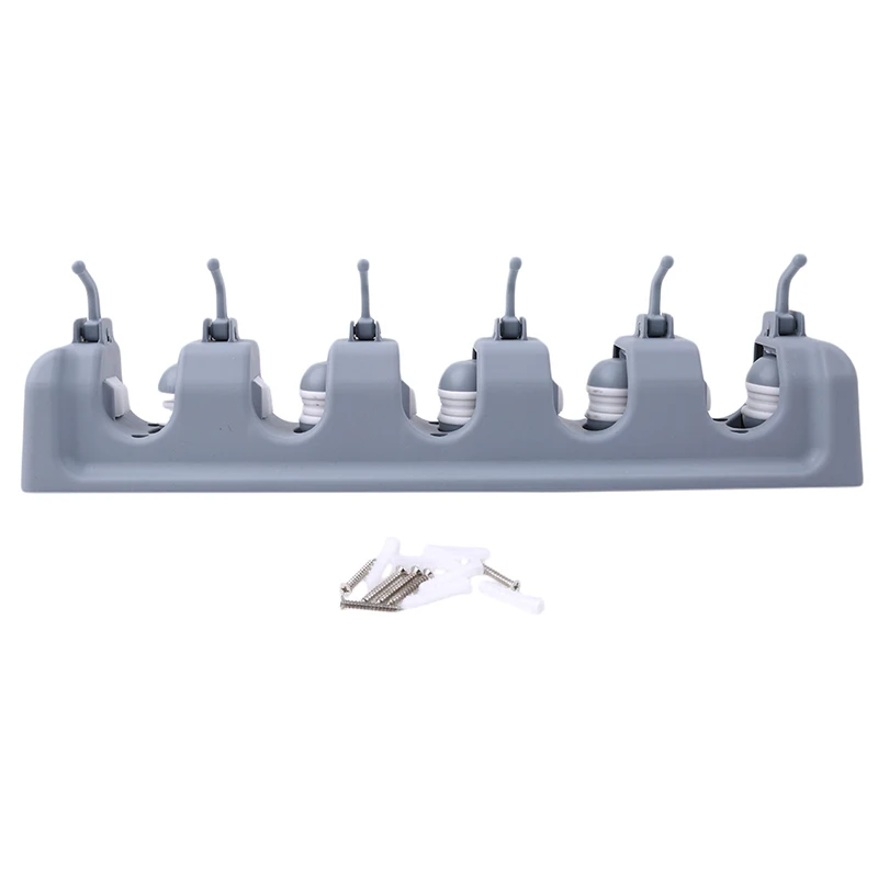Mop Bracket Brush Broom Storage Rack Wall-mounted Storage Hook With Mounting Kitchen Accessories
Mop Bracket Brush Broom Storage Rack Wall-mounted Storage Hook With Mounting Kitchen Accessories