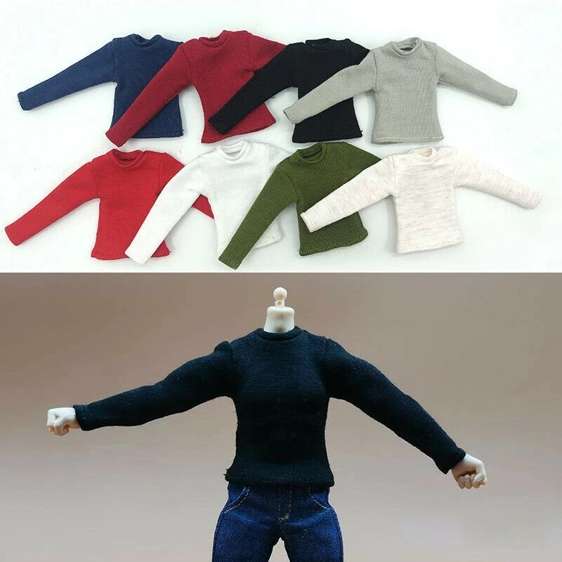 1/12 Scale Male Long Sleeve Tops Shirt Sweater Clothes For 6" Soldier Action Figure Body
1/12 Scale Male Long Sleeve Tops Shirt Sweater Clothes For 6" Soldier Action Figure Body