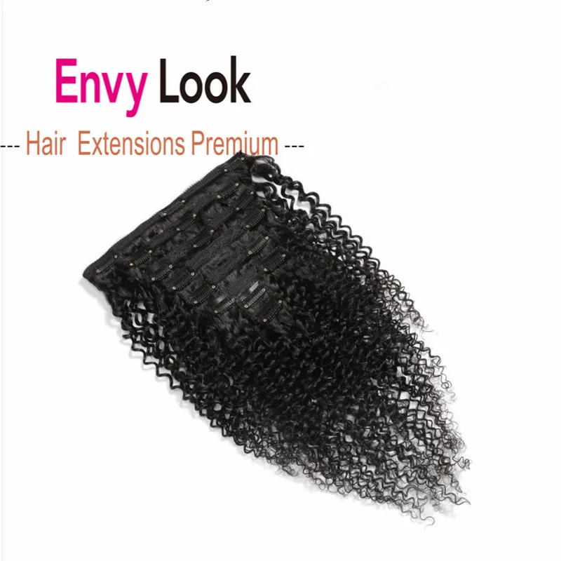 Envy Look Natural Color Afro Kinky 8pcs Per Set 17 Clips Machine Remy Brazilian Human Clip-in Hair Extensions For Black Women
Envy Look Natural Color Afro Kinky 8pcs Per Set 17 Clips Machine Remy Brazilian Human Clip-in Hair Extensions For Black Women
