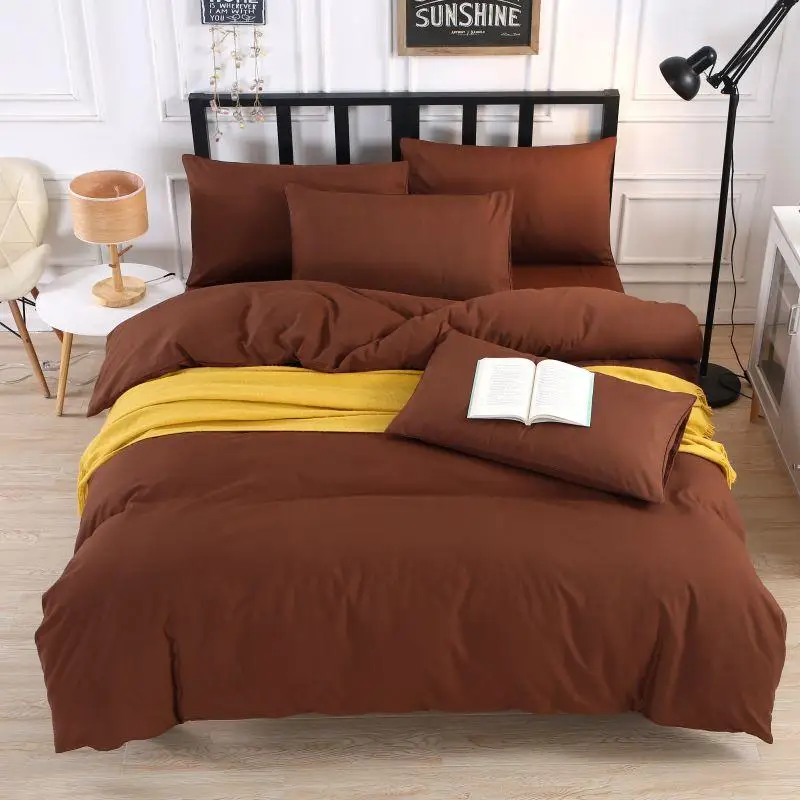 Nitree Solid Color Bedding Sets Duvet Cover Pillowcase And Bed Sheet Combination Bed Linens Queen King Size Multiple Colour
Nitree Solid Color Bedding Sets Duvet Cover Pillowcase And Bed Sheet Combination Bed Linens Queen King Size Multiple Colour