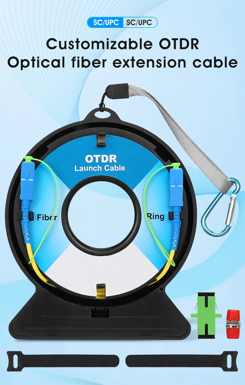 COMPTYCO SC/FC/ST/LC-UPC/APC OTDR Dead Zone Eliminator,Fiber Rings 1000M Fiber Optic OTDR Launch Cable Box SC/UPC-LC/APC
COMPTYCO SC/FC/ST/LC-UPC/APC OTDR Dead Zone Eliminator,Fiber Rings 1000M Fiber Optic OTDR Launch Cable Box SC/UPC-LC/APC