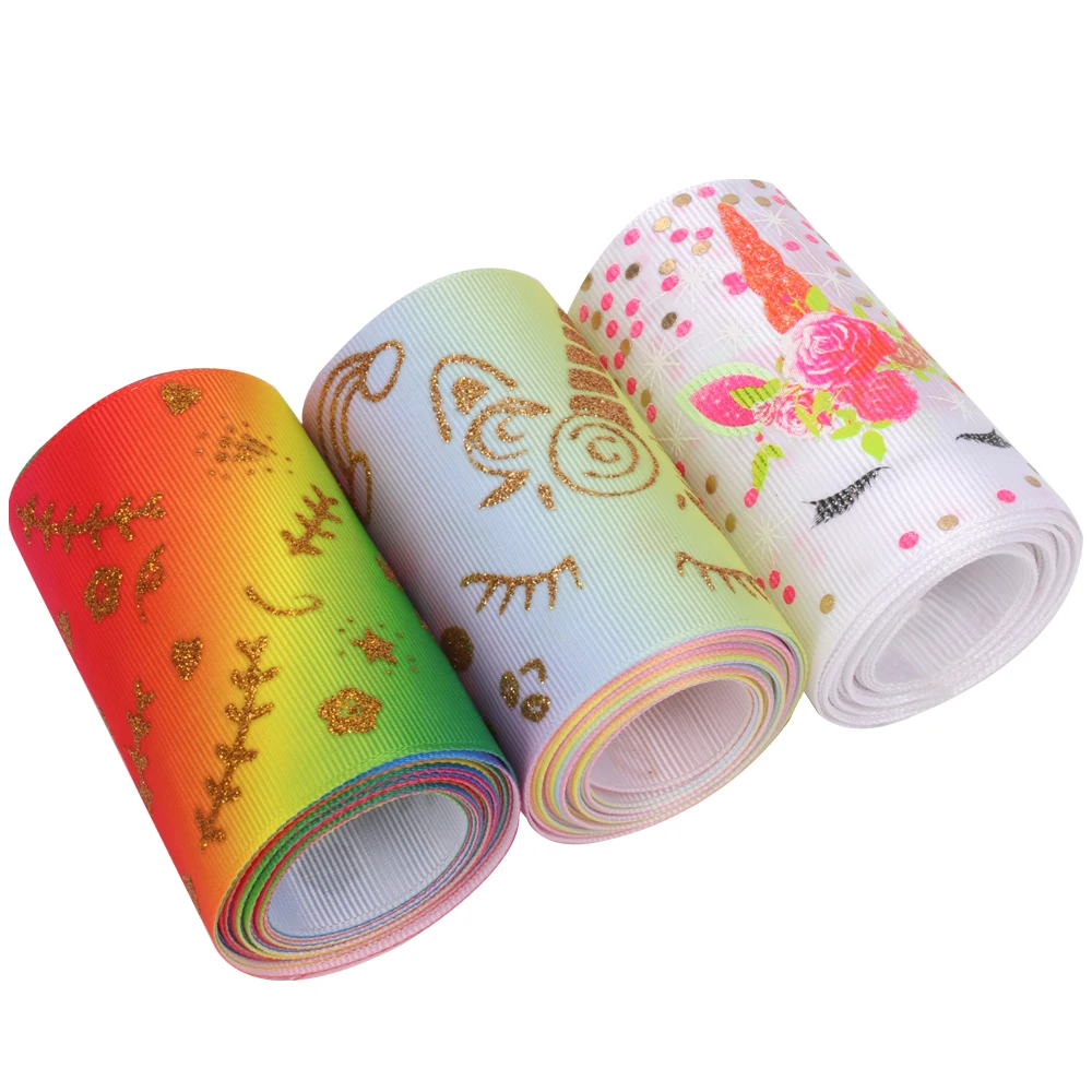 Grosgrain Stain Ribbons Cartoon Unicorn Printed Ribbons DIY Crafts Supplies Handmade Hair Bows Gift Wrapping 75 MM 2 Y
Grosgrain Stain Ribbons Cartoon Unicorn Printed Ribbons DIY Crafts Supplies Handmade Hair Bows Gift Wrapping 75 MM 2 Y