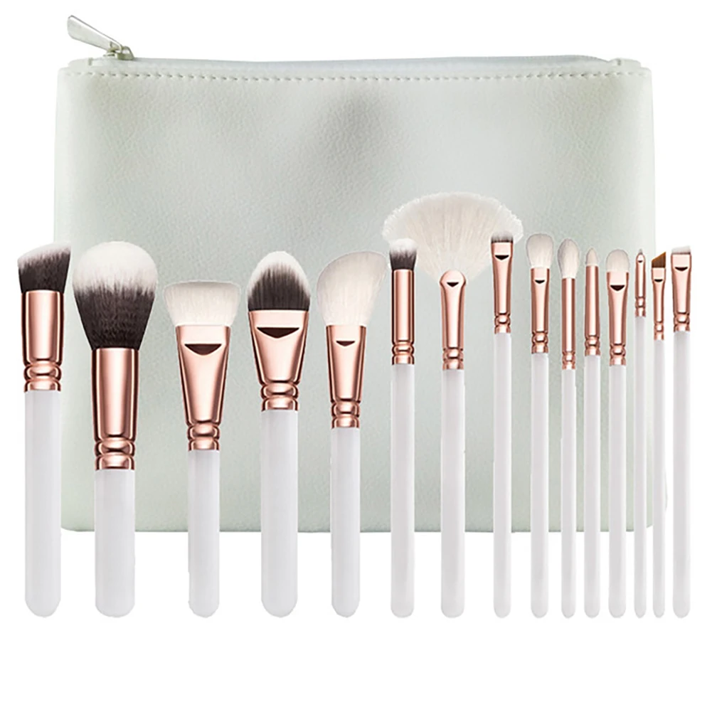15PCS/SET Makeup Brushes Kit Synthetic Hair Makeup Brushes Eyeshadow Foundation Powder Multifunctional Beauty With Cosmetic Bag
15PCS/SET Makeup Brushes Kit Synthetic Hair Makeup Brushes Eyeshadow Foundation Powder Multifunctional Beauty With Cosmetic Bag
