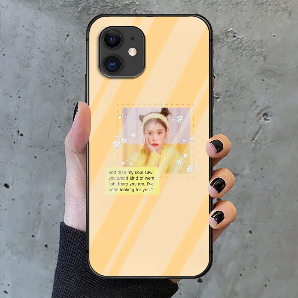 Lee Ji Eun IU Phone Tempered Glass Case Cover For IPhone 6 6S 7 8 11 12 X Xr Xs Se 2020 Pro Max Plus Mini Cover Shell
Lee Ji Eun IU Phone Tempered Glass Case Cover For IPhone 6 6S 7 8 11 12 X Xr Xs Se 2020 Pro Max Plus Mini Cover Shell