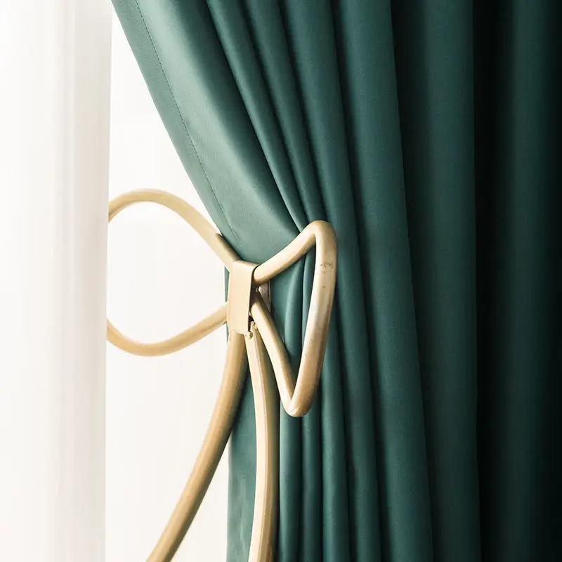 310cm Height Blackout Bedroom Window Curtains Pure Color Modern Living Room Insulation Custom Shade Cloth Soundproof Curtain
310cm Height Blackout Bedroom Window Curtains Pure Color Modern Living Room Insulation Custom Shade Cloth Soundproof Curtain