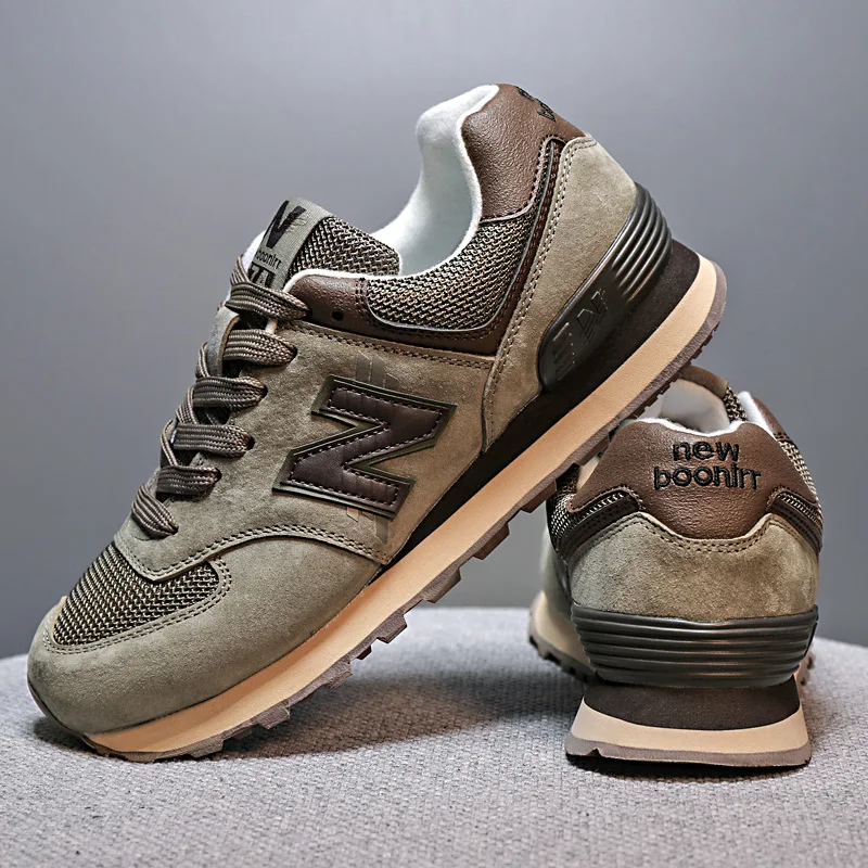 High-end leather new men's and women's balance shoes, outdoor sports cool running shoes, fashionable casual shoes
High-end leather new men's and women's balance shoes, outdoor sports cool running shoes, fashionable casual shoes