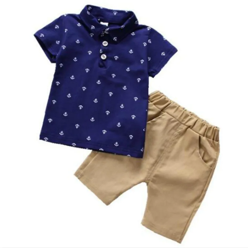 Комплект одежды для новорожденных мальчиков новинка 2019 рубашка с лацканами