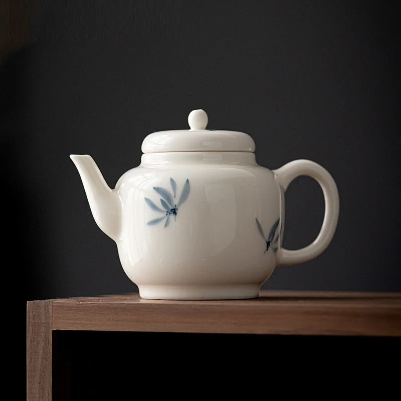 Керамический чайник с орхидеей и бабочкой, 190 мл
Керамический чайник с орхидеей и бабочкой, 190 мл