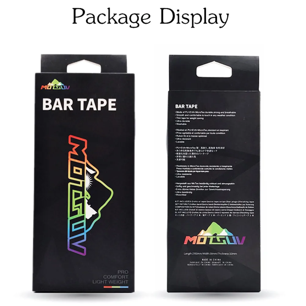 MOTSUV Road Bicycle Handlebar Tape Belt Cycling Race Handle Bar Grip Wrap Anti-slip Anti-sweat Strap 2 Bar Bike Accessories
MOTSUV Road Bicycle Handlebar Tape Belt Cycling Race Handle Bar Grip Wrap Anti-slip Anti-sweat Strap 2 Bar Bike Accessories