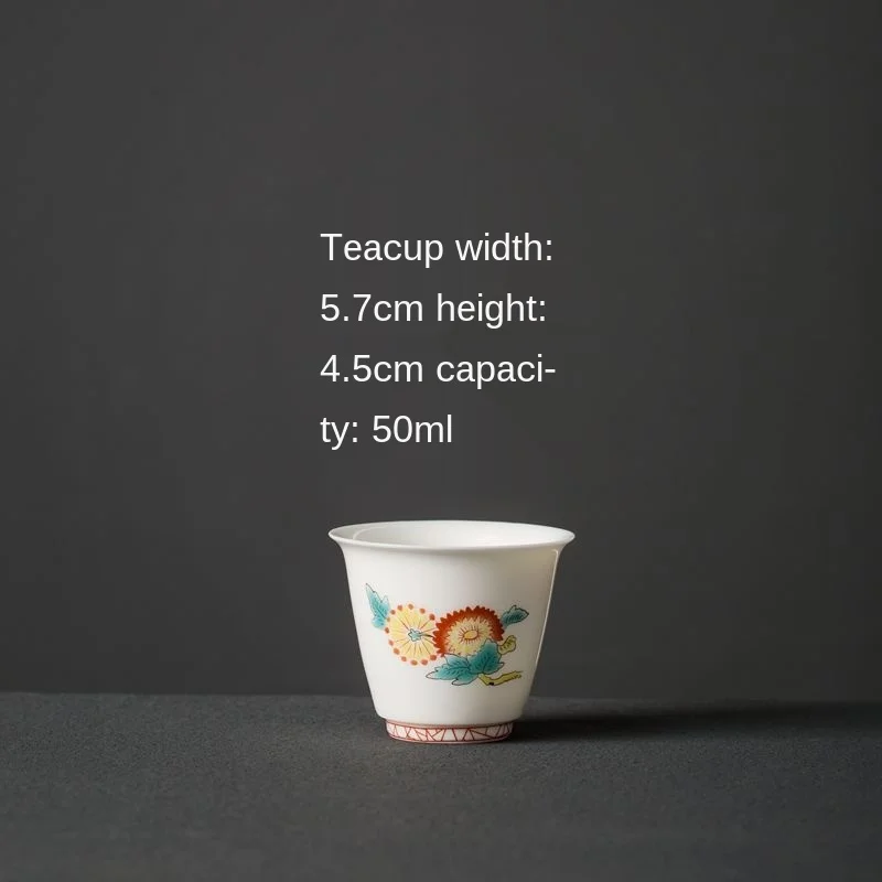 Kiln White Porcelain Tea Cup Ivory White TeaCup Antique Fragrance-Smelling Cup Kung Fu Tea Set Single Cup Porcelain Master Cup
Kiln White Porcelain Tea Cup Ivory White TeaCup Antique Fragrance-Smelling Cup Kung Fu Tea Set Single Cup Porcelain Master Cup