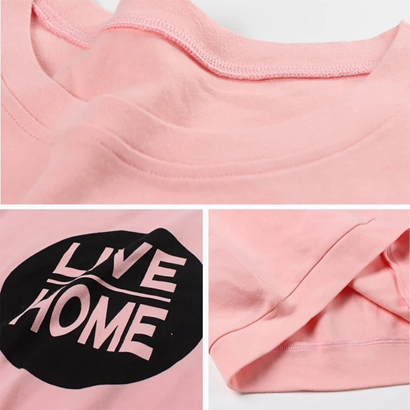 GAOKE 2 PCS Sets 2020 Autumn Women Nightwear Sets Casual Letters Print Long Sleeve Pajamas Home Clothes tops+pants Suit
GAOKE 2 PCS Sets 2020 Autumn Women Nightwear Sets Casual Letters Print Long Sleeve Pajamas Home Clothes tops+pants Suit