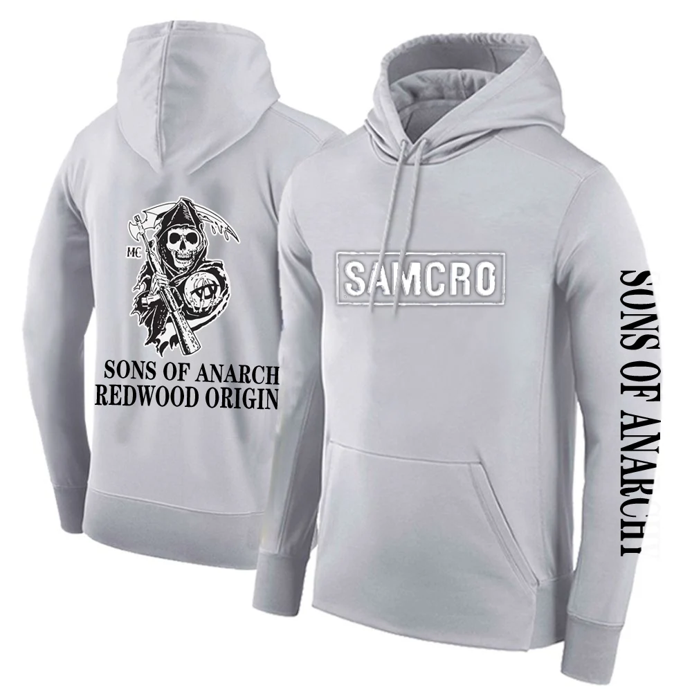 2021 New Arrive Sons Of Anarchy Classic Man's solid Hoodies SOA Hip Hop Sport Cottton SAMCRO Pullover MC Print Sweatshirt
2021 New Arrive Sons Of Anarchy Classic Man's solid Hoodies SOA Hip Hop Sport Cottton SAMCRO Pullover MC Print Sweatshirt