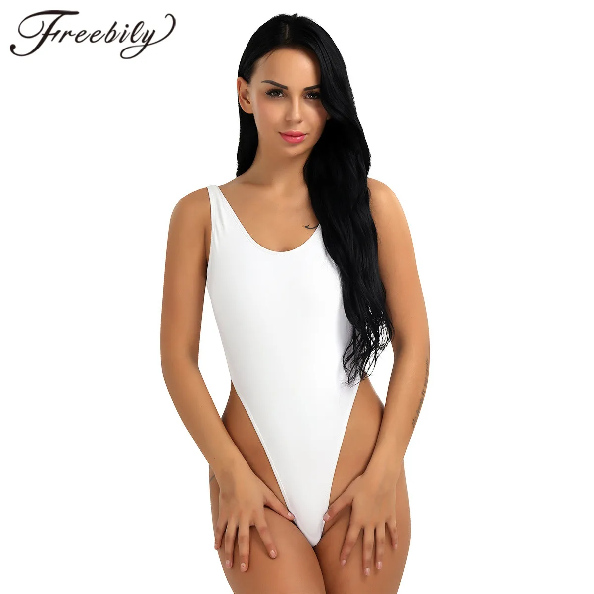 Women's One-piece Swimwear Summer Bathing Suits High Cut Thong Leotard Bodysuit Beach Wear Femmme Underwear Sexy Women Swimsuits
Women's One-piece Swimwear Summer Bathing Suits High Cut Thong Leotard Bodysuit Beach Wear Femmme Underwear Sexy Women Swimsuits