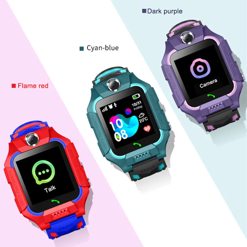Z6 Children's Smartwatch SOS Phone For Kids With Camera Flashlight Touch Screen IP67 Waterproof Anti-lost Locator Smart Watches
Z6 Children's Smartwatch SOS Phone For Kids With Camera Flashlight Touch Screen IP67 Waterproof Anti-lost Locator Smart Watches
