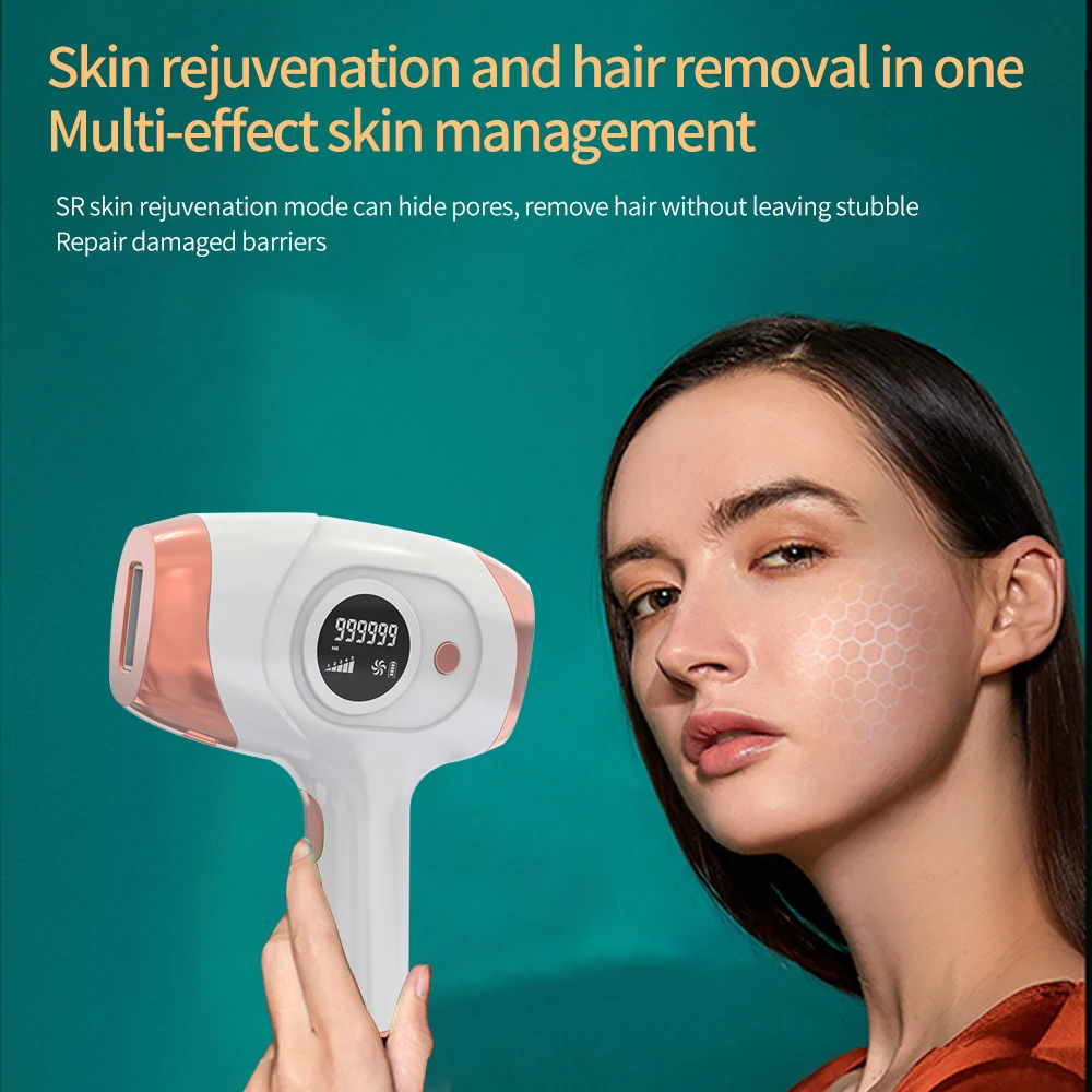 IPL Hair Removal for Women and Men,999,000 Flashes Auto Manual Modes 5 Energy Level Home Use Permanent Hair Removal Painless Hai
IPL Hair Removal for Women and Men,999,000 Flashes Auto Manual Modes 5 Energy Level Home Use Permanent Hair Removal Painless Hai