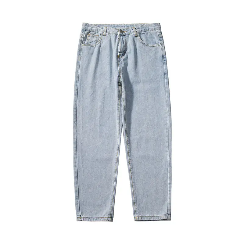 Straight Jeans Men's Fashion Washed Solid Color Casual Retro Pants Men Streetwear Hip Hop Loose Denim Trousers Mens S-5XL
Straight Jeans Men's Fashion Washed Solid Color Casual Retro Pants Men Streetwear Hip Hop Loose Denim Trousers Mens S-5XL
