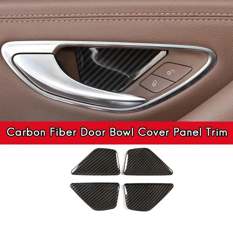 Carbon Fiber Inner Door Bowl Cover Panel for Mercedes Benz C Class W205 15-20 E GLC W213 X243 16-20
Carbon Fiber Inner Door Bowl Cover Panel for Mercedes Benz C Class W205 15-20 E GLC W213 X243 16-20