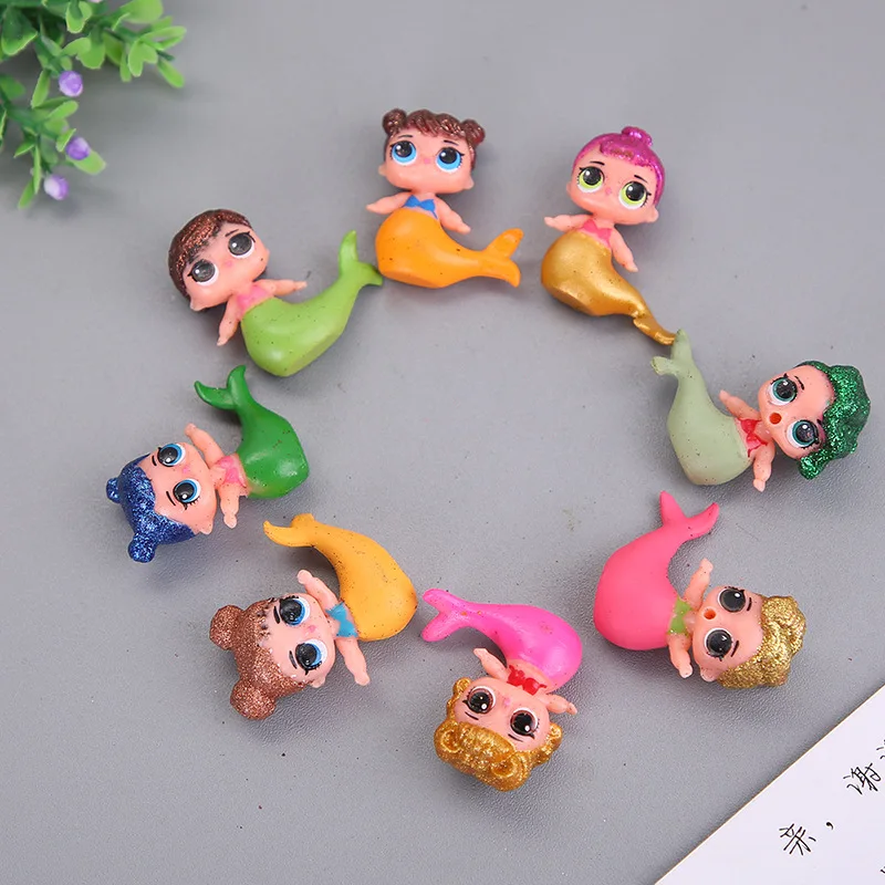 8pcs/pack Mermaid Cartoon PVC Doll Gold Powder Surprise Mermaid Cartoon Peripheral Toy Desktop Decorations Christmas Goods Gifts
8pcs/pack Mermaid Cartoon PVC Doll Gold Powder Surprise Mermaid Cartoon Peripheral Toy Desktop Decorations Christmas Goods Gifts