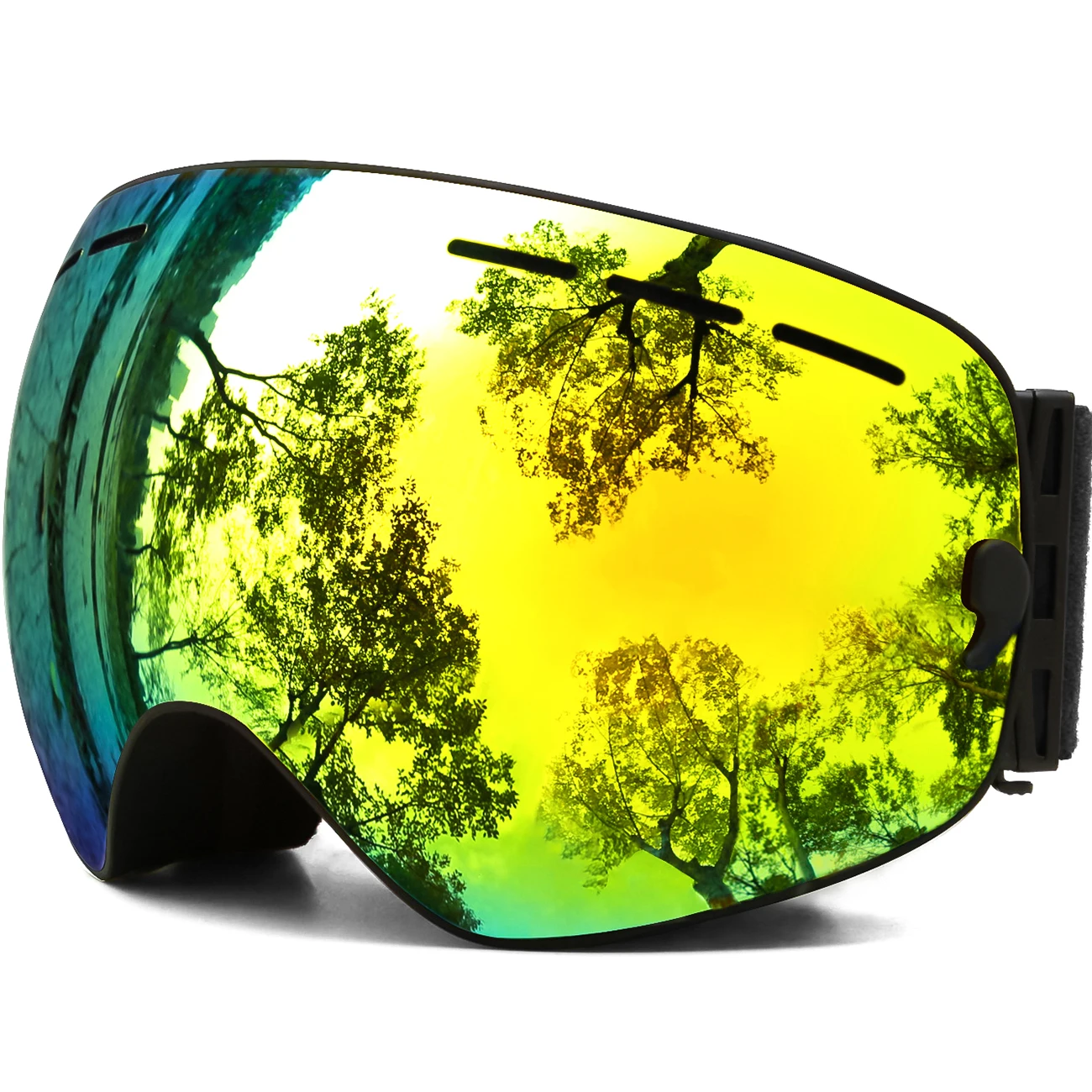 Ski Goggles,Winter Snow Sports Goggles with Anti-fog UV Protection for Men Women Youth Interchangeable Lens - Premium Goggles
Ski Goggles,Winter Snow Sports Goggles with Anti-fog UV Protection for Men Women Youth Interchangeable Lens - Premium Goggles