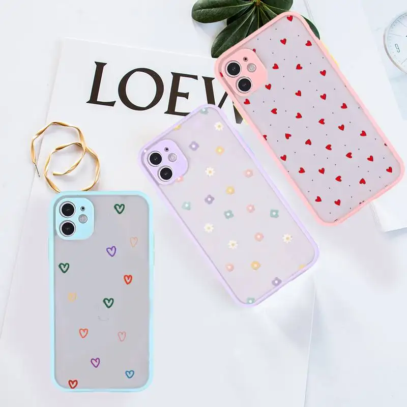 Cartoon Colorful Flower Phone Case purple matte transparent For iPhone 7 8 x xs xr 11 12 13 pro plus max mini Clear Funda
Cartoon Colorful Flower Phone Case purple matte transparent For iPhone 7 8 x xs xr 11 12 13 pro plus max mini Clear Funda