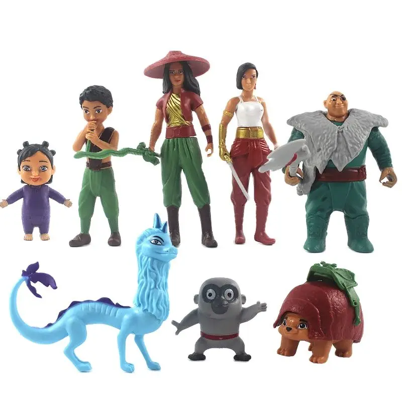 8pcs/set New Raya and The Last Dragon PVC Toy Set Anime Figures Princess Raya Doll Gifts for Boys Girls
8pcs/set New Raya and The Last Dragon PVC Toy Set Anime Figures Princess Raya Doll Gifts for Boys Girls