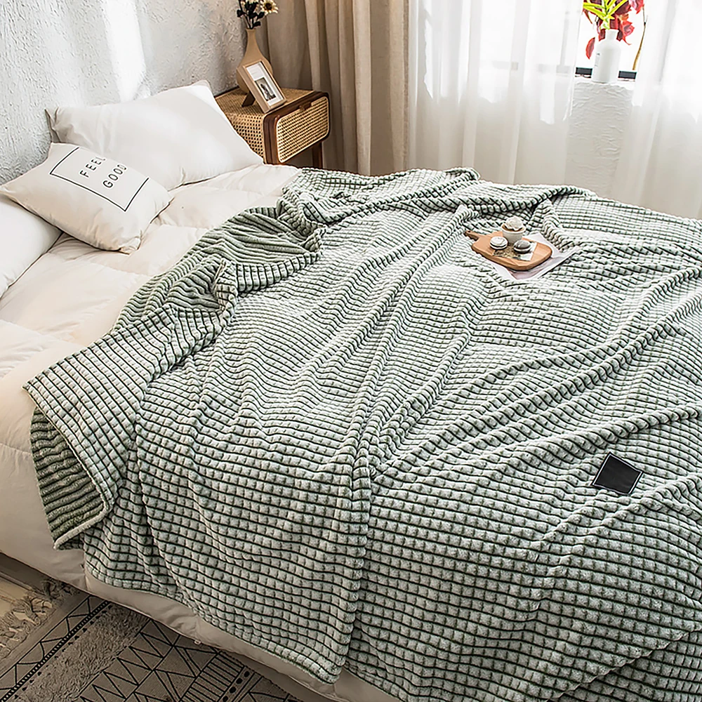 Hot Selling Plaid For Beds King Size Luxury Warm Thick Plush Fleece Blankets For Beds Winter
Hot Selling Plaid For Beds King Size Luxury Warm Thick Plush Fleece Blankets For Beds Winter