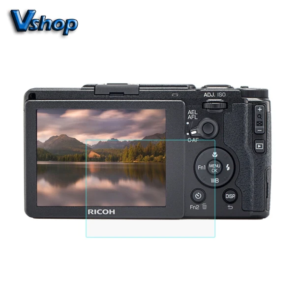 2.5D 9H Защита экрана для Ricoh GR II Закаленное стекло пленка Защитная ЖК-экрана камеры |