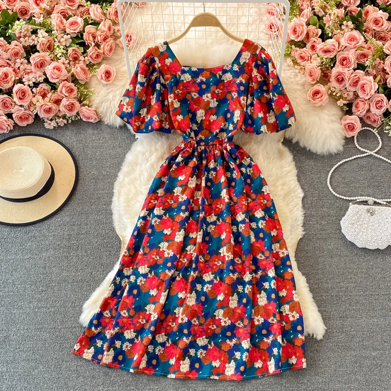 Платье с открытой спиной во французском стиле, милое платье с разбитыми цветами и рукавами-пузырями, закрывающее талию, для отдыха на море, п...
Платье с открытой спиной во французском стиле, милое платье с разбитыми цветами и рукавами-пузырями, закрывающее талию, для отдыха на море, п...