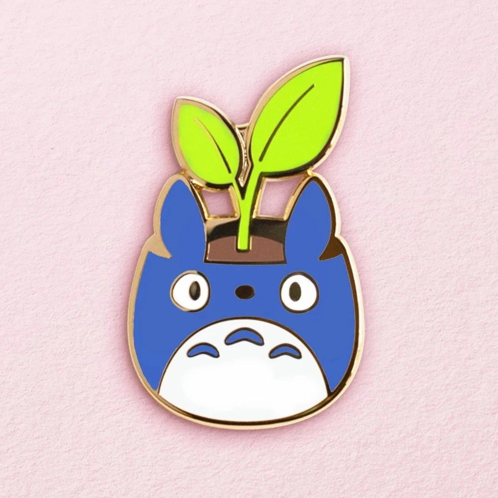 Totoro Potted Plant Enamel Pin Cute Cartoon Refreshing House Green Plants Brooch Anime Fan Collectible Badge Unique Jewelry Gift
Totoro Potted Plant Enamel Pin Cute Cartoon Refreshing House Green Plants Brooch Anime Fan Collectible Badge Unique Jewelry Gift