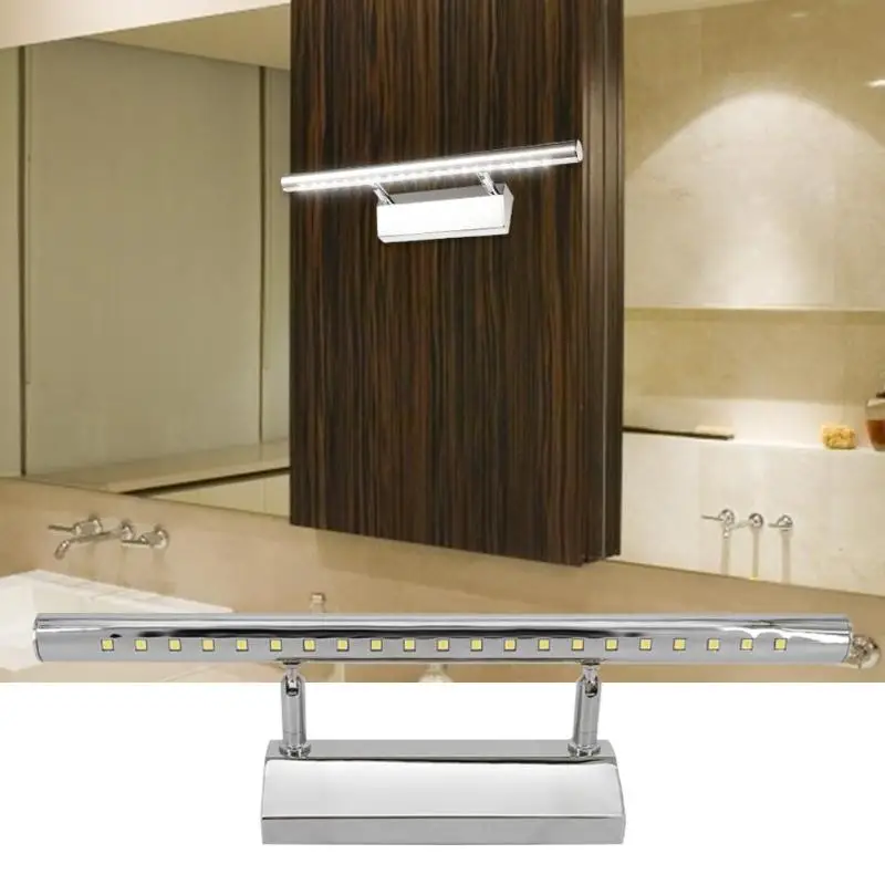 Led Mirror Light With Switch Cabinet Light 5W 220V 110V Wall Mounted Wall Lamp Indoor Modern Bathroom Light Waterproof Stainless
Led Mirror Light With Switch Cabinet Light 5W 220V 110V Wall Mounted Wall Lamp Indoor Modern Bathroom Light Waterproof Stainless