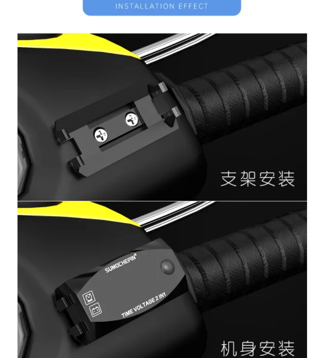 Motorcycle 2019 New Electric Voltmeter Electronic Time Meter Two-in-one Multi-functional Digital Display Voltage Meter Digital 
Motorcycle 2019 New Electric Voltmeter Electronic Time Meter Two-in-one Multi-functional Digital Display Voltage Meter Digital