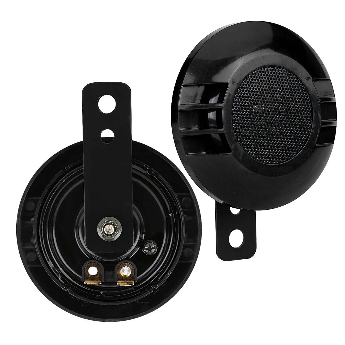 Universal 110dB 430HZ Loud Electric Snail Horn Loudspeaker Universal For 12V 18W Motorcycle Car Horn-Black
Universal 110dB 430HZ Loud Electric Snail Horn Loudspeaker Universal For 12V 18W Motorcycle Car Horn-Black