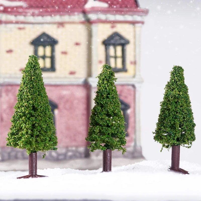 15Pcs Landscape Tree Model Pine Model Cedar Trees Green Scenery Mini Trees for DIY Crafts Building Model
15Pcs Landscape Tree Model Pine Model Cedar Trees Green Scenery Mini Trees for DIY Crafts Building Model