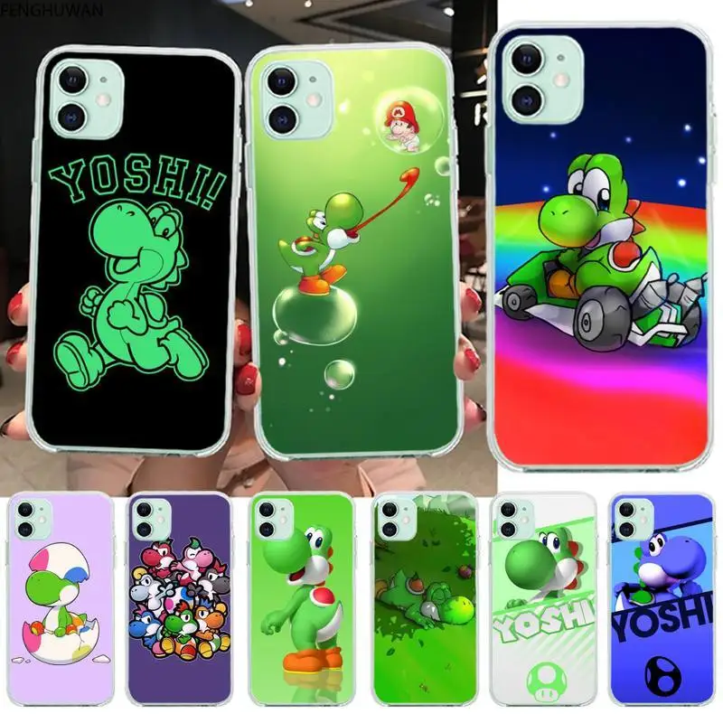 PENGHUWAN Cartoon Yoshi Phone Case for iphone 12 pro max 11 pro XS MAX 8 7 6 6S Plus X 5S SE 2020 XR cover
PENGHUWAN Cartoon Yoshi Phone Case for iphone 12 pro max 11 pro XS MAX 8 7 6 6S Plus X 5S SE 2020 XR cover