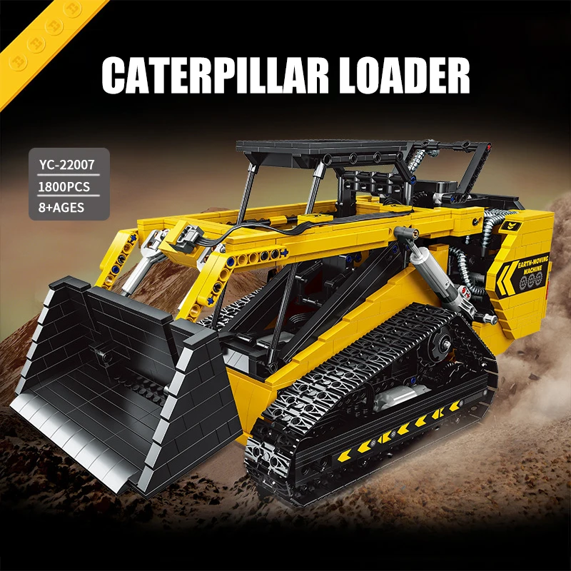 Crawler Loader with Generator Building Blocks Excavator Model Bricks Assembled Children's Educational and Inserting Toys
Crawler Loader with Generator Building Blocks Excavator Model Bricks Assembled Children's Educational and Inserting Toys