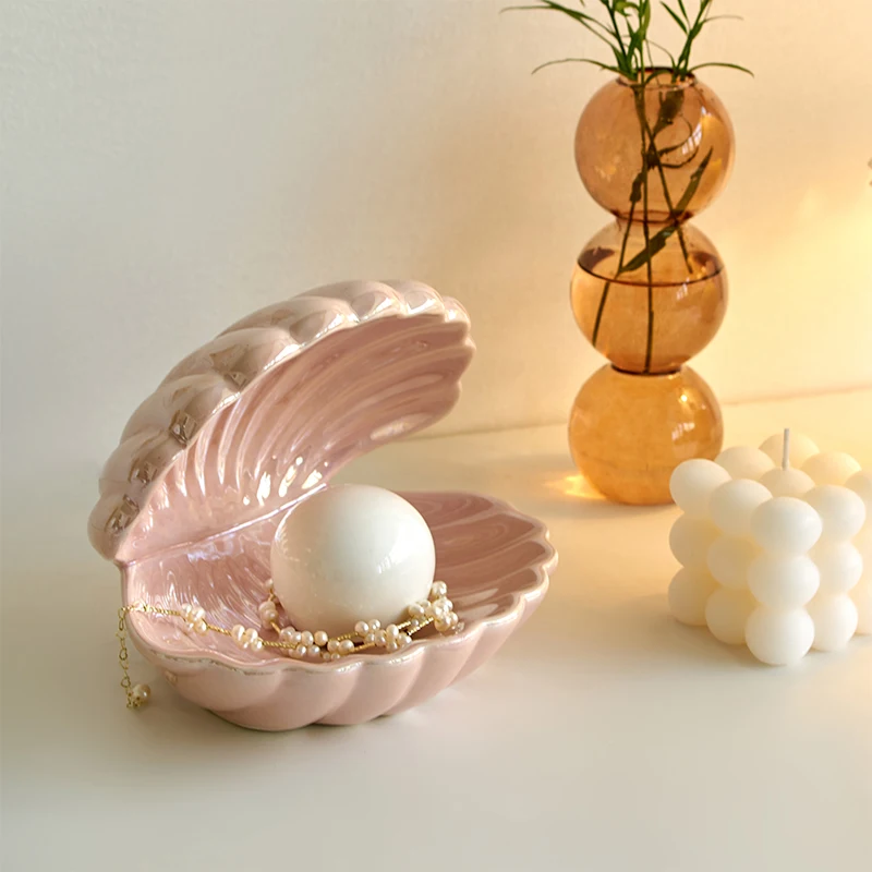 CuteLife Ceramics Creativity Lovely Shell Elements Pink White Soft Cute Cure Bathroom Supplies Home Decoration Jewelry Storage
CuteLife Ceramics Creativity Lovely Shell Elements Pink White Soft Cute Cure Bathroom Supplies Home Decoration Jewelry Storage