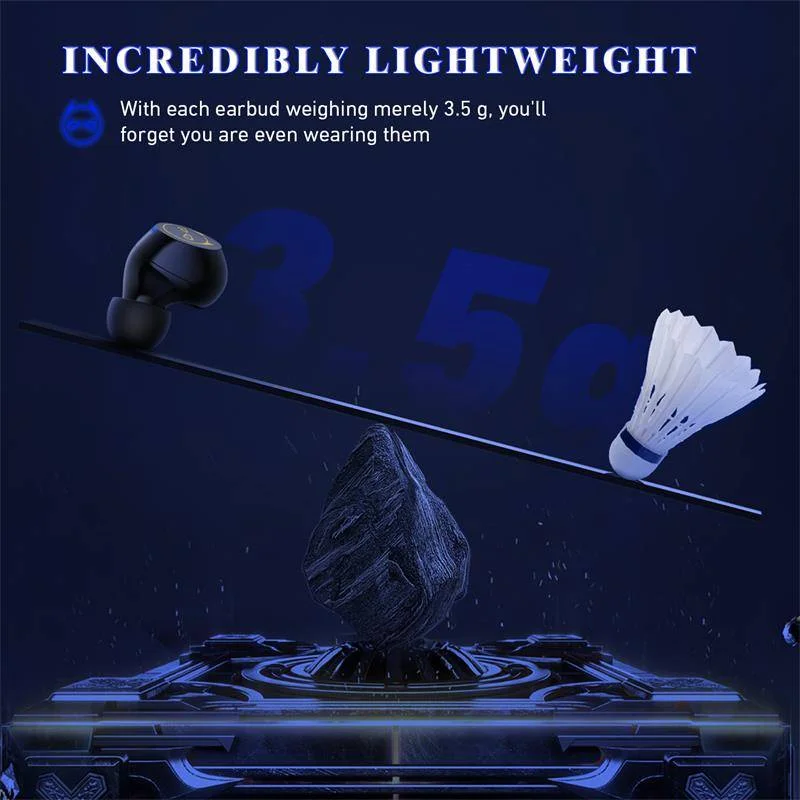 T12 TWS Bluetooth-compatible 5.0 In-Ear Headphones TWS Stereo Music Sport Game Earphones Headset with Microphone Charging Case
T12 TWS Bluetooth-compatible 5.0 In-Ear Headphones TWS Stereo Music Sport Game Earphones Headset with Microphone Charging Case