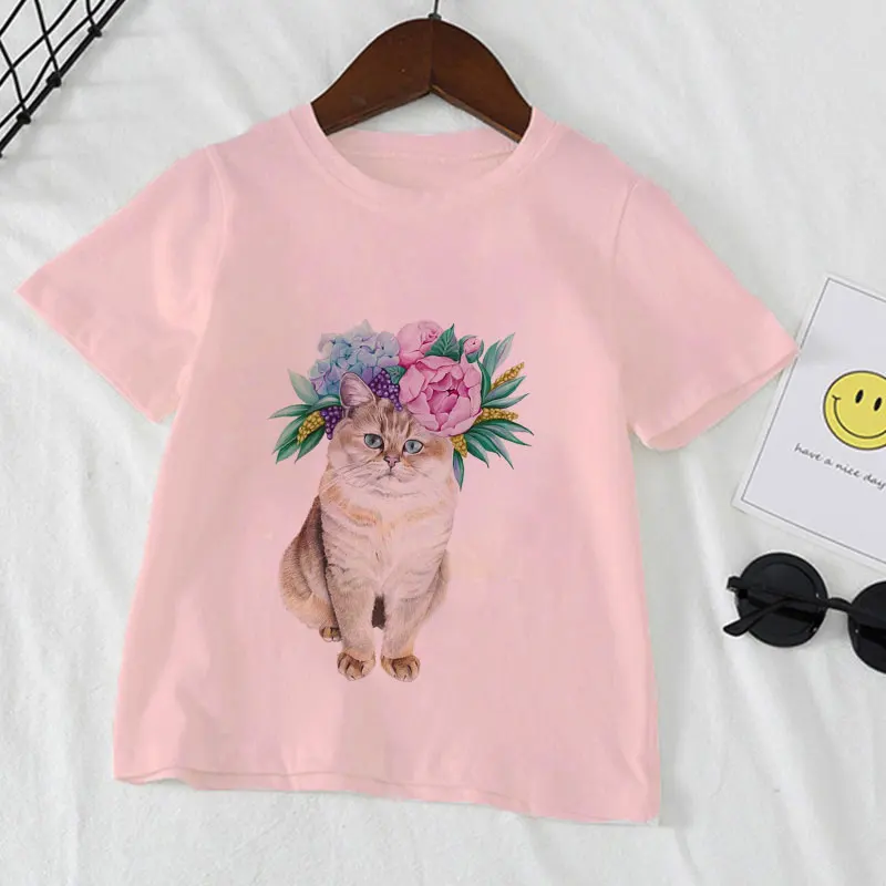 New Harajuku Cartoon Cat Retro Design Kids T Shirt Boys Girls Top Kawaii Short Sleeve Children's Funny T-Shirt Baby Girl Clothes
New Harajuku Cartoon Cat Retro Design Kids T Shirt Boys Girls Top Kawaii Short Sleeve Children's Funny T-Shirt Baby Girl Clothes