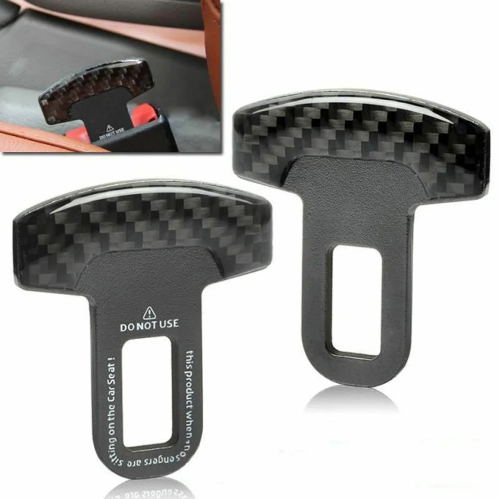 2pcs Car Truck Carbon Fiber Seat Safety Belt Lock Buckle Clip Universal Carbon Fiber + Aluminum Alloy Car Seat Belt Buckles
2pcs Car Truck Carbon Fiber Seat Safety Belt Lock Buckle Clip Universal Carbon Fiber + Aluminum Alloy Car Seat Belt Buckles