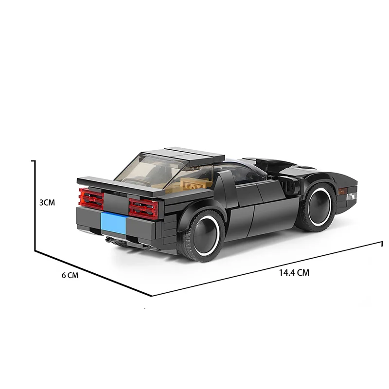 Speed Champions Classic Car KITT - Knight Rider (+KARR) Building Blocks Bricks Classical Mechanical Racing Vehicle For Children
Speed Champions Classic Car KITT - Knight Rider (+KARR) Building Blocks Bricks Classical Mechanical Racing Vehicle For Children