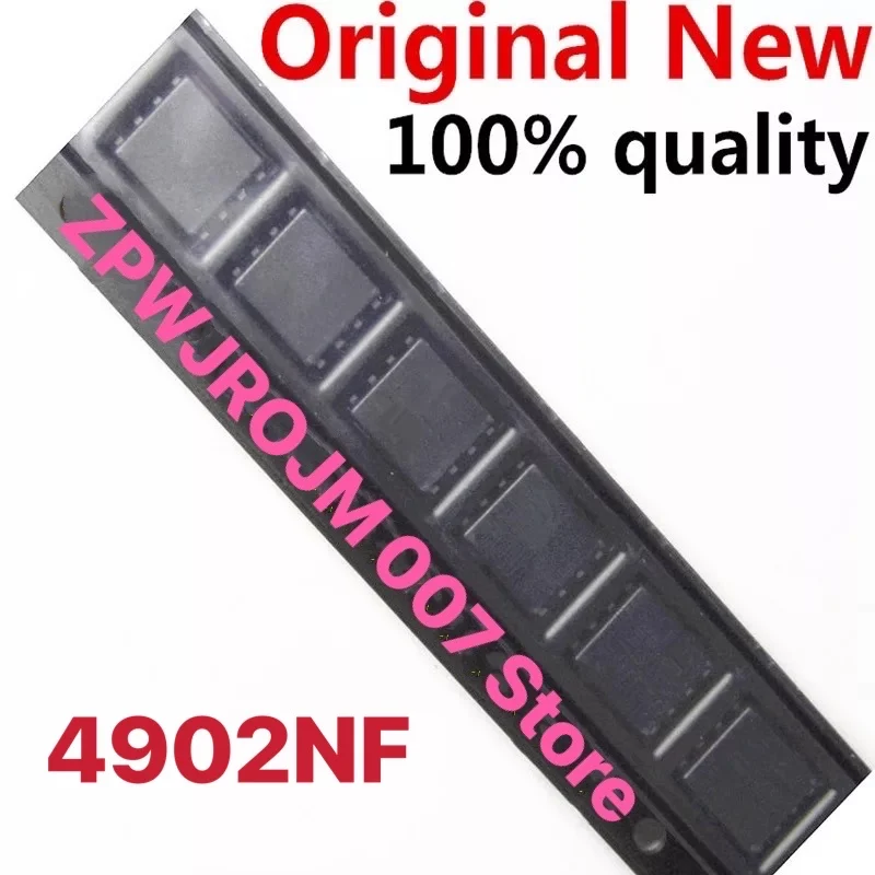 5pcs/lot 100%New 4902NF NTMFD4902NFT1G NTMFD4902NF QFN-8