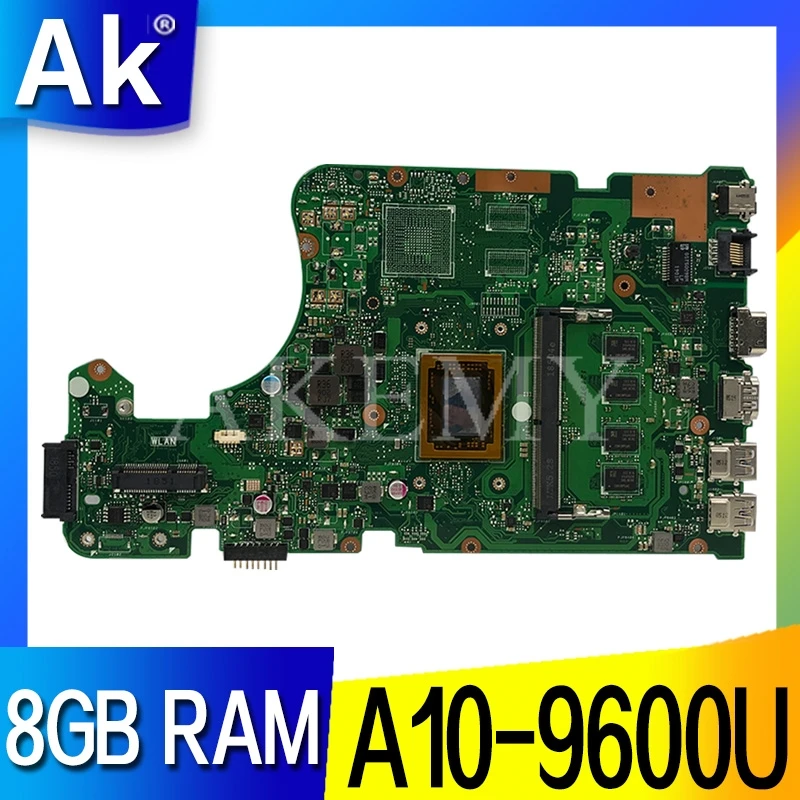 SAMXINNO для Asus X555Q A555Q X555QG X555QA x555bp X555BA Laotop материнская плата X555QA материнская плата с A10-9600U ОЗУ 8 Гб
SAMXINNO для Asus X555Q A555Q X555QG X555QA x555bp X555BA Laotop материнская плата X555QA материнская плата с A10-9600U ОЗУ 8 Гб
