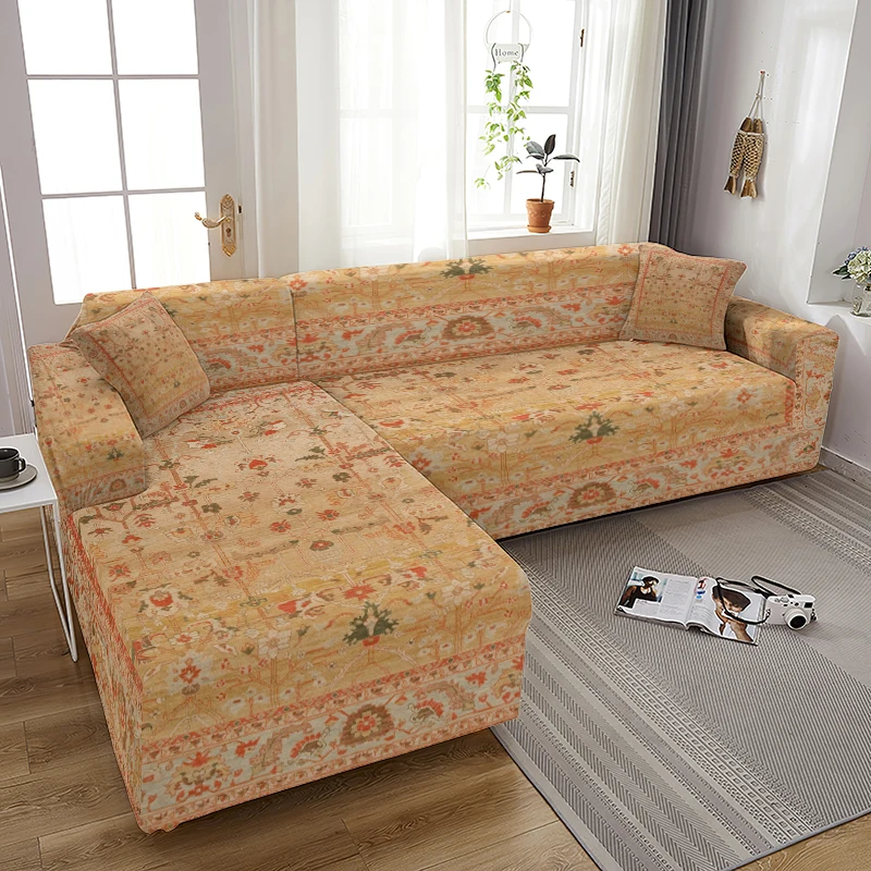 Bohemian Printed L Shape Sofa Covers Bohemian Living Room Sofa Protector Anti-dust Elastic Stretch Covers for Corner Big Sofas
Bohemian Printed L Shape Sofa Covers Bohemian Living Room Sofa Protector Anti-dust Elastic Stretch Covers for Corner Big Sofas