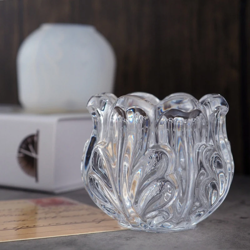 2 Style DIY Rose Flower Glass Glazed Resin Mold Candle Holder Silicone Molds
2 Style DIY Rose Flower Glass Glazed Resin Mold Candle Holder Silicone Molds