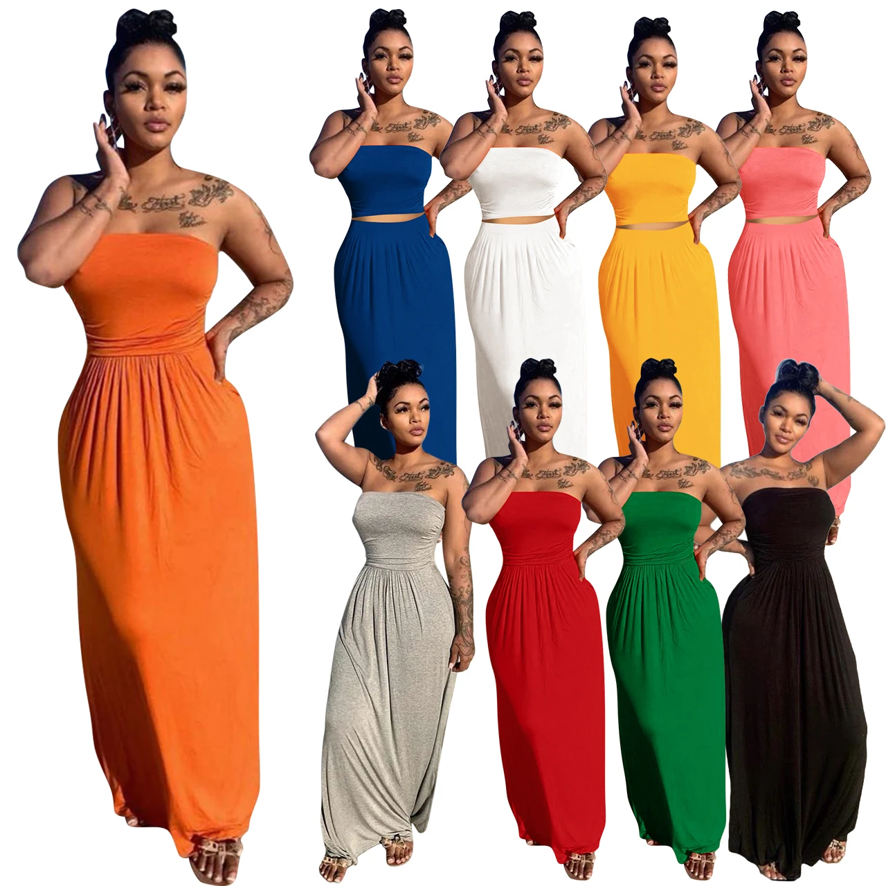 2021 Women's Fashion Autumn NewYouth Beautiful Girl Style Breast Street Casual Waist Length Skirt Loose Dress In Solid Color
2021 Women's Fashion Autumn NewYouth Beautiful Girl Style Breast Street Casual Waist Length Skirt Loose Dress In Solid Color