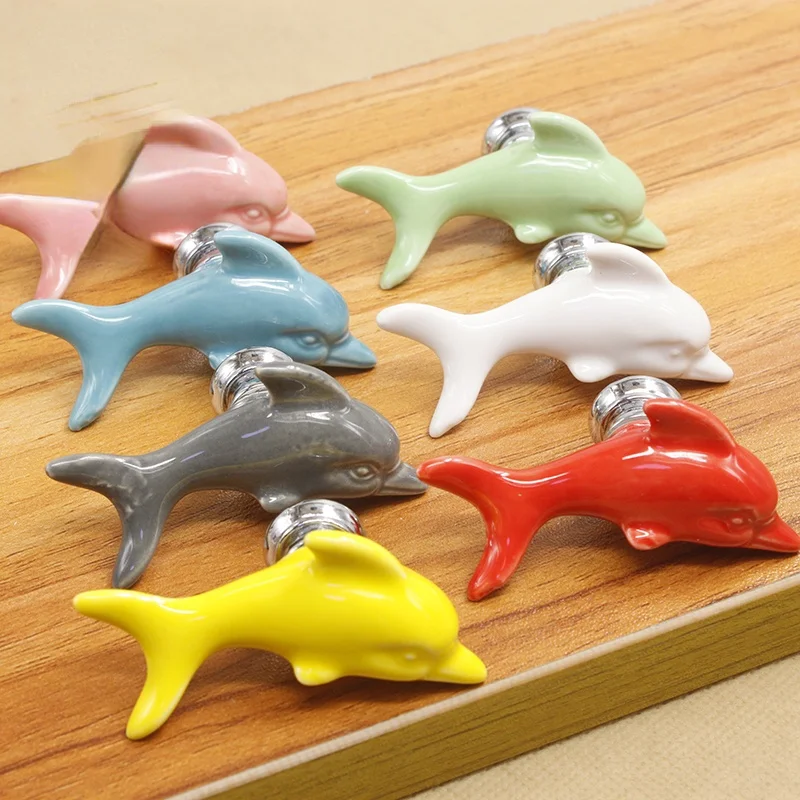 Ceramic Dolphin Desk Drawer Knobs 3D Cartoon Cabinet Cupboard Handles Fashion Kids Cabinet Knobs Room Furniture Handle Hardware
Ceramic Dolphin Desk Drawer Knobs 3D Cartoon Cabinet Cupboard Handles Fashion Kids Cabinet Knobs Room Furniture Handle Hardware