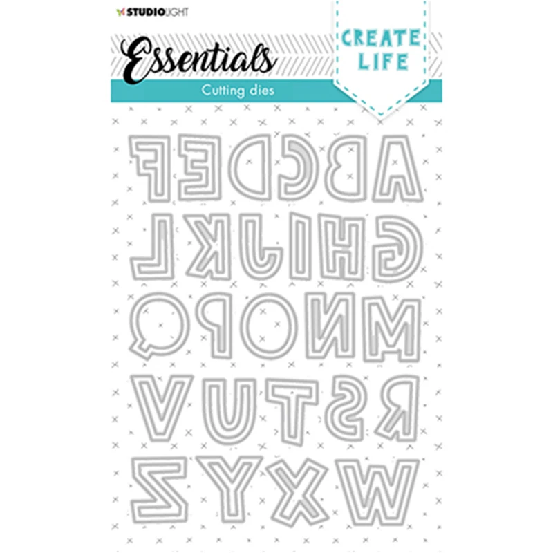 Uppercase Letter Metal Cutting Dies DIY Molds Scrapbooking Paper Making Cuts Crafts Template Handmade Decoration
Uppercase Letter Metal Cutting Dies DIY Molds Scrapbooking Paper Making Cuts Crafts Template Handmade Decoration