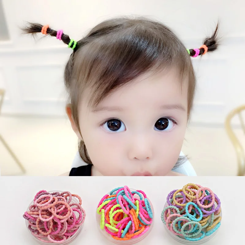 100 Pcs/Bag Simple Practical Small Scrunchies Girls Children Elastic Hair Rubber Bands Accessories Tie Hair Rope Ring Headdress
100 Pcs/Bag Simple Practical Small Scrunchies Girls Children Elastic Hair Rubber Bands Accessories Tie Hair Rope Ring Headdress