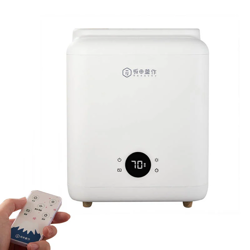 Non-fog moisturizing LED display remote control air humidifier 3.6 liters aroma diffuser timing water purifier with filter
Non-fog moisturizing LED display remote control air humidifier 3.6 liters aroma diffuser timing water purifier with filter