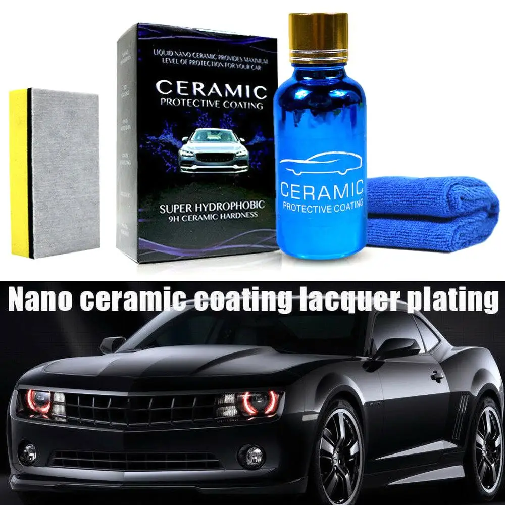 Auto 9 H Liquid Nano Ceramic Car Glass Coating Super Hydrophobic Anti Scratch Polish Paint Care Car Cleaner Car Accessories
Auto 9 H Liquid Nano Ceramic Car Glass Coating Super Hydrophobic Anti Scratch Polish Paint Care Car Cleaner Car Accessories
